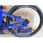 Велосипед CrossBike 26" Ultra 2026 Рама 13" blue-white алюмінієвий