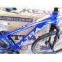 Велосипед CrossBike 26" Ultra 2026 Рама 13" blue-white алюмінієвий