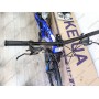 Велосипед CrossBike 26" Ultra 2026 Рама 13" blue-white алюмінієвий