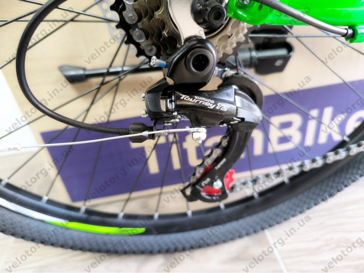 Велосипед CrossBike 26" Ultra 2026 Рама 13" green-black алюмінієвий
