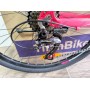 Велосипед CrossBike 26" Ultra 2026 Рама 13" pink-white алюмінієвий