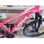 Велосипед CrossBike 26" Ultra 2026 Рама 13" pink-white алюмінієвий