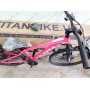Велосипед CrossBike 26" Ultra 2026 Рама 13" pink-white алюмінієвий