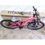 Велосипед CrossBike 26" Ultra 2026 Рама 13" pink-white алюмінієвий