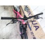 Велосипед CrossBike 26" Ultra 2026 Рама 13" pink-white алюмінієвий