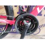 Велосипед CrossBike 26" Ultra 2026 Рама 13" pink-white алюмінієвий