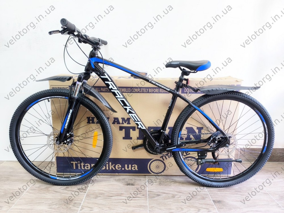 Велосипед CrossBike 27,5" Tracker — надійний гірський велосипед для активних поїздок