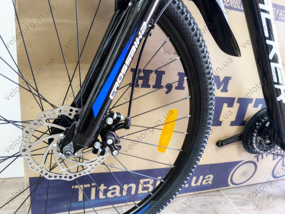 Велосипед CrossBike 27,5" Tracker — надійний гірський велосипед для активних поїздок