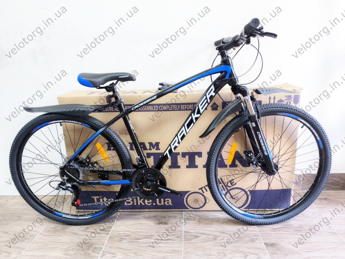 Велосипед CrossBike 27,5" Tracker — надійний гірський велосипед для активних поїздок