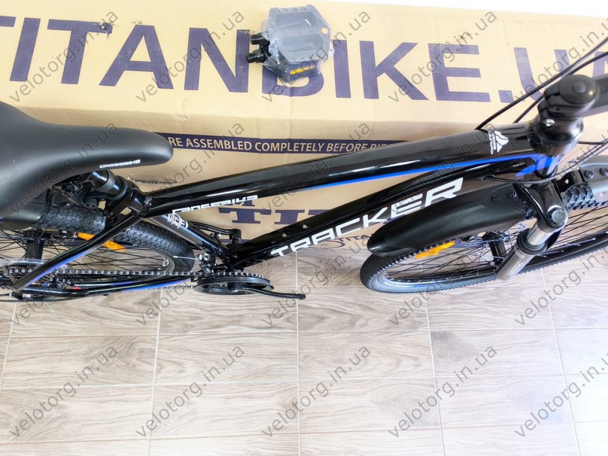 Велосипед CrossBike 27,5" Tracker — надійний гірський велосипед для активних поїздок