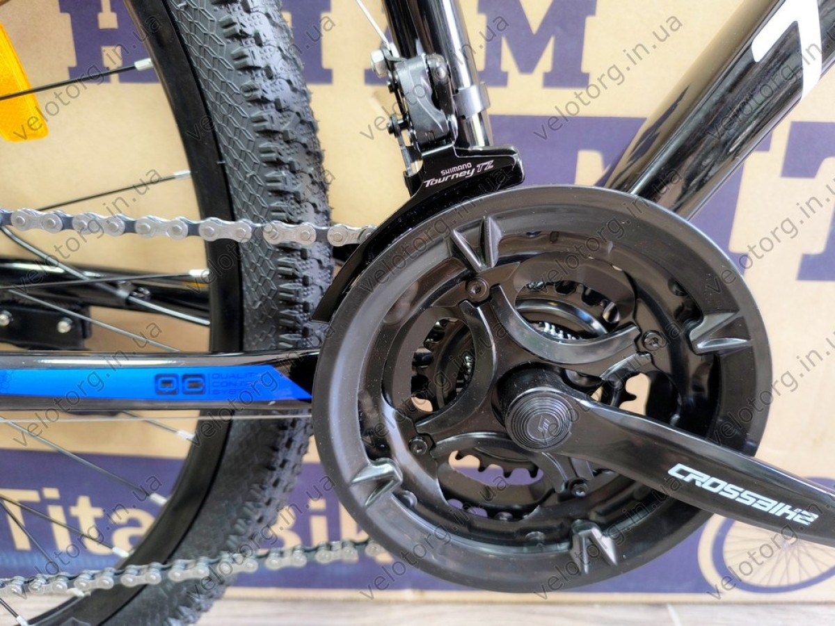 Велосипед CrossBike 27,5" Tracker — надійний гірський велосипед для активних поїздок