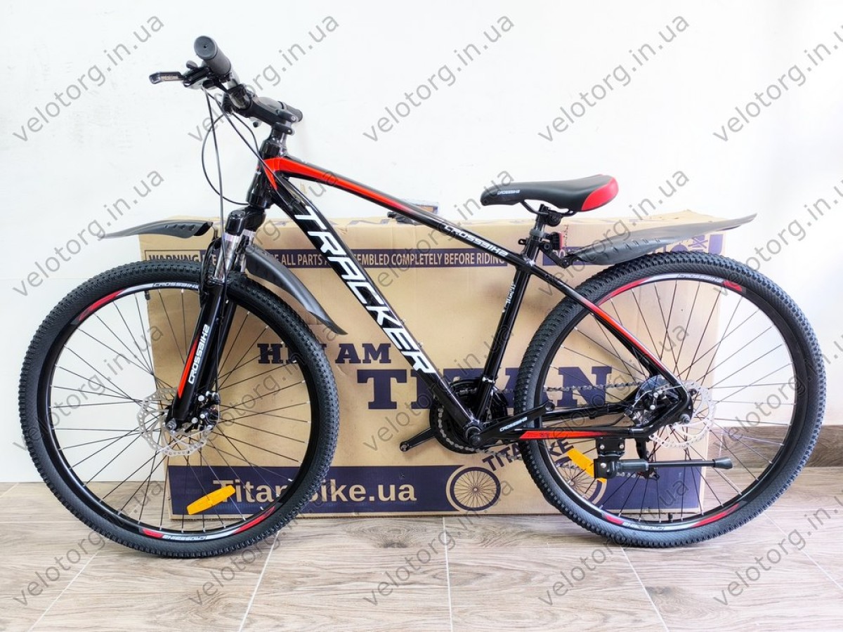 Велосипед CrossBike 27,5" Tracker — надійний гірський велосипед для активних поїздок