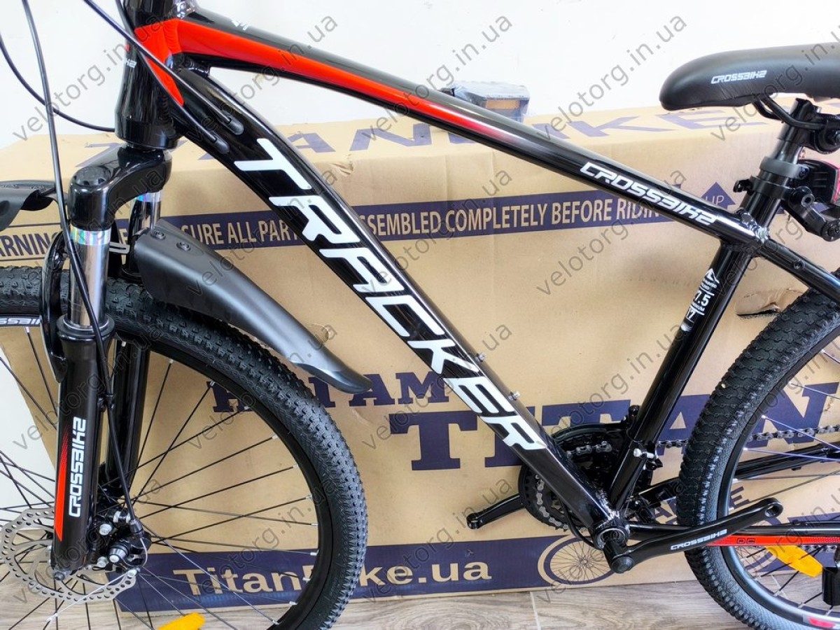 Велосипед CrossBike 27,5" Tracker — надійний гірський велосипед для активних поїздок