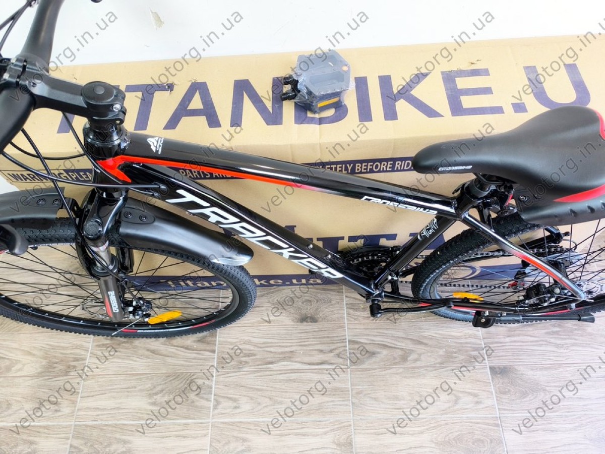Велосипед CrossBike 27,5" Tracker — надійний гірський велосипед для активних поїздок