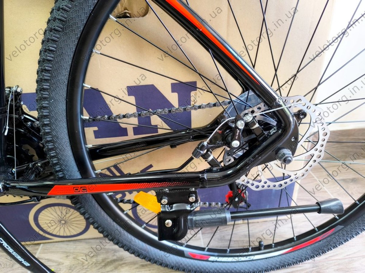 Велосипед CrossBike 27,5" Tracker — надійний гірський велосипед для активних поїздок