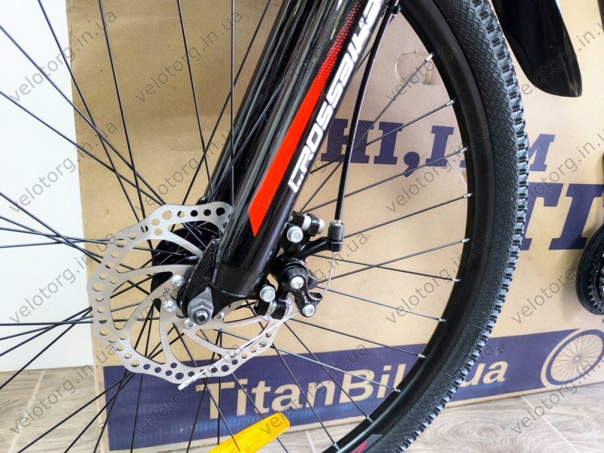 Велосипед CrossBike 27,5" Tracker — надійний гірський велосипед для активних поїздок