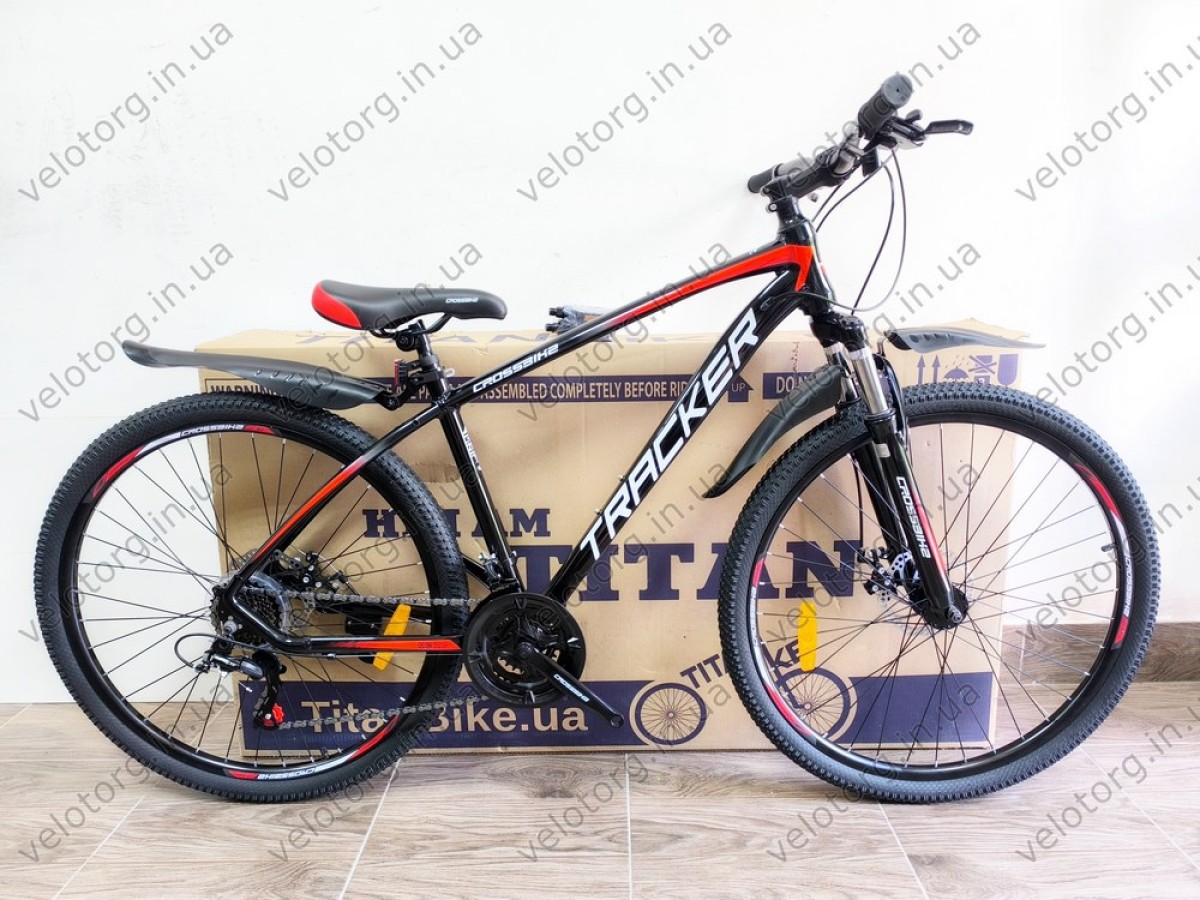 Велосипед CrossBike 27,5" Tracker — надійний гірський велосипед для активних поїздок