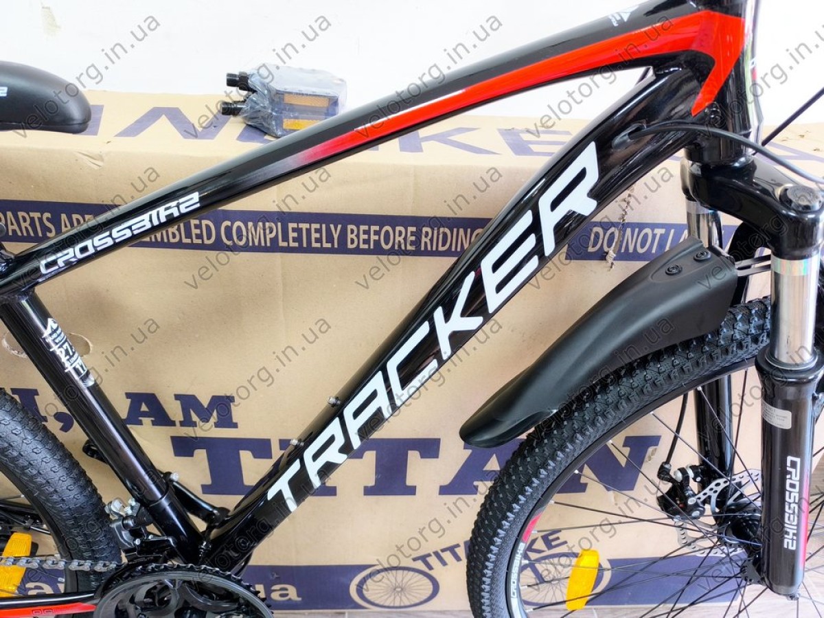 Велосипед CrossBike 27,5" Tracker — надійний гірський велосипед для активних поїздок