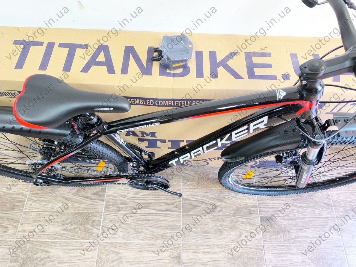 Велосипед CrossBike 27,5" Tracker — надійний гірський велосипед для активних поїздок