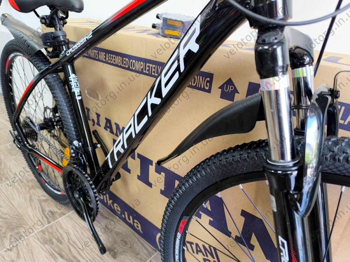 Велосипед CrossBike 27,5" Tracker — надійний гірський велосипед для активних поїздок