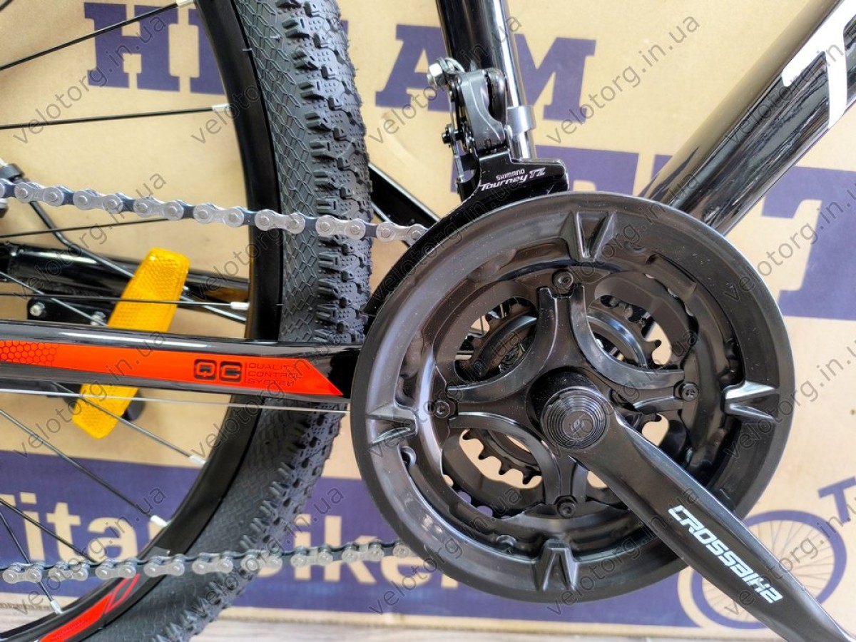Велосипед CrossBike 27,5" Tracker — надійний гірський велосипед для активних поїздок