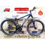 Велосипед CrossBike Everest 27,5" Рама-17" black-blue 2025