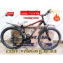 Велосипед CrossBike Everest 27,5" Рама-17" black-red 2025