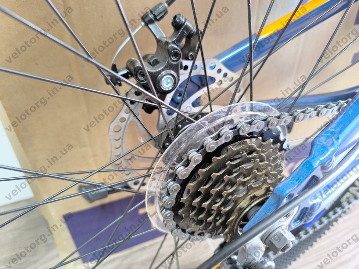 Велосипед Crossbike 24" Aspect Рама 11" blue