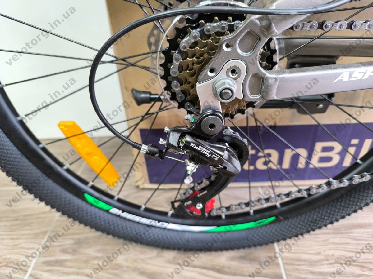 Велосипед Crossbike 24" Aspect Рама 11" dark silver