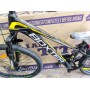 Велосипед Crossbike 24" Boxter 2026 Рама 11" black-yellow-gray