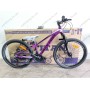 Велосипед Crossbike 24" Boxter 2026 Рама 11" purple-black
