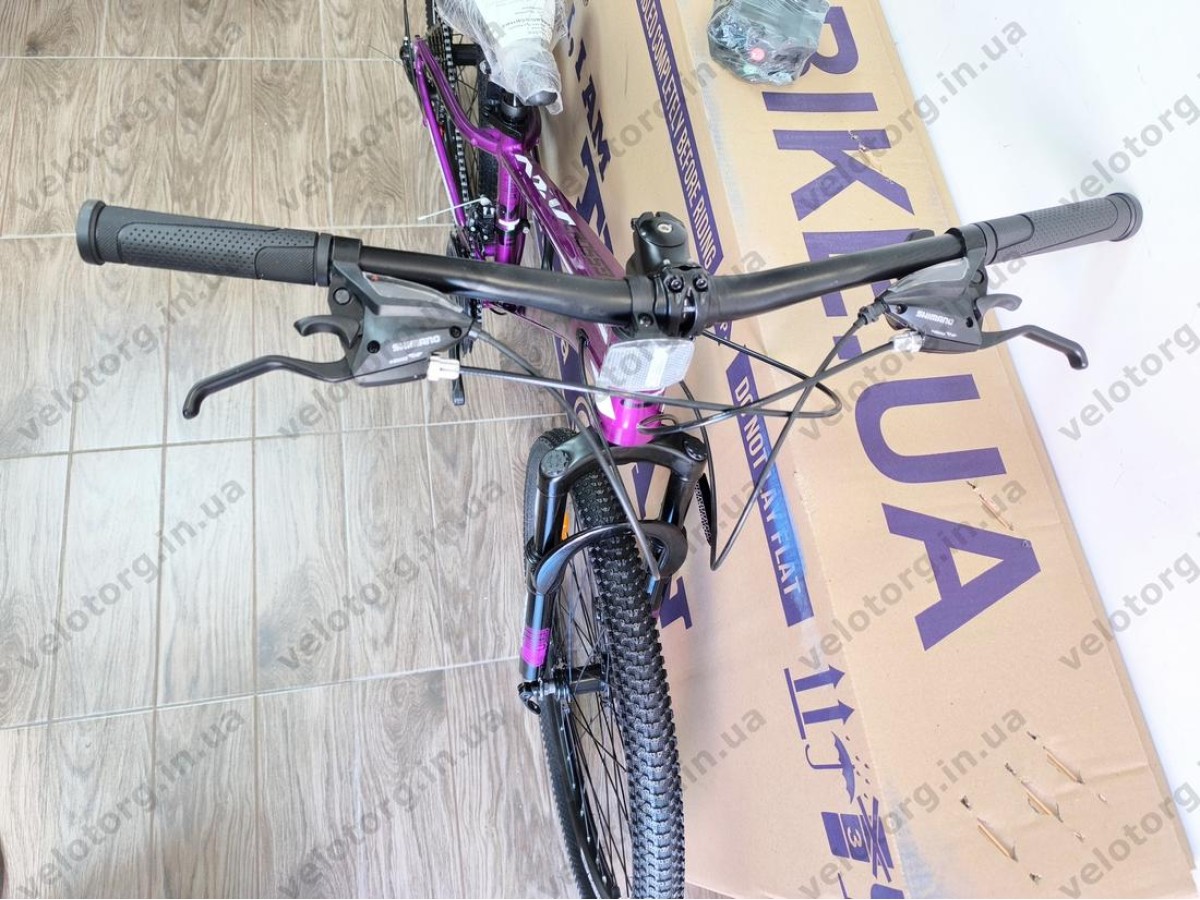 Велосипед Crossbike 24" Boxter 2026 Рама 11" purple-black