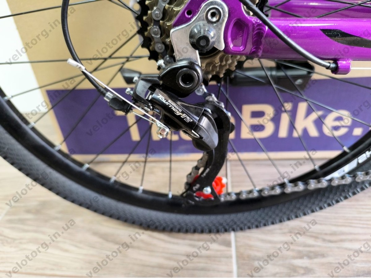 Велосипед Crossbike 24" Boxter 2026 Рама 11" purple-black