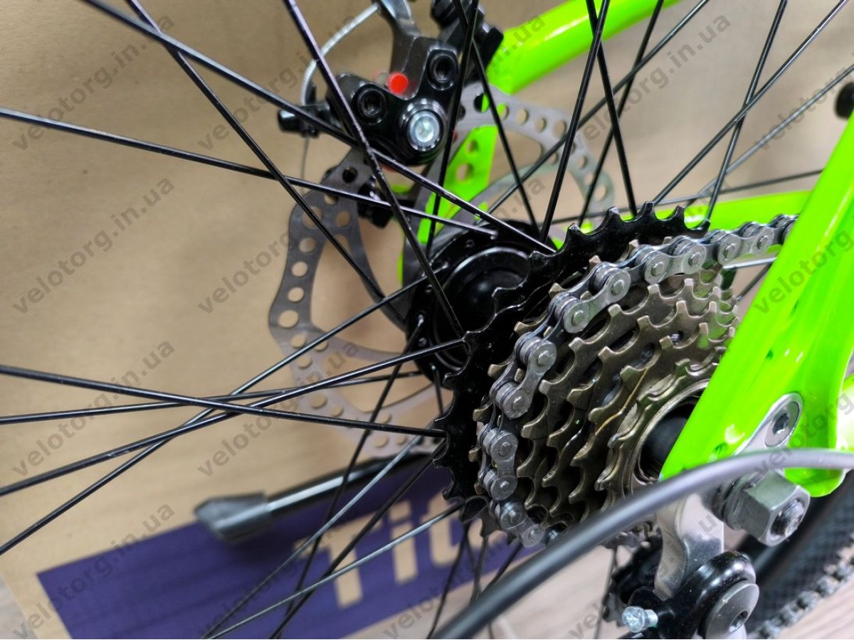 Велосипед Crossbike 24″ Compass рама 11″ green-black