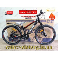Велосипед Crossbike 24″ Energy рама 12″ black-red
