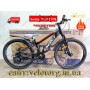 Велосипед Crossbike 24″ Energy рама 12″ black-red