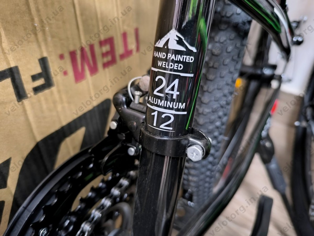 Велосипед Crossbike 24″ Energy рама 12″ black-red