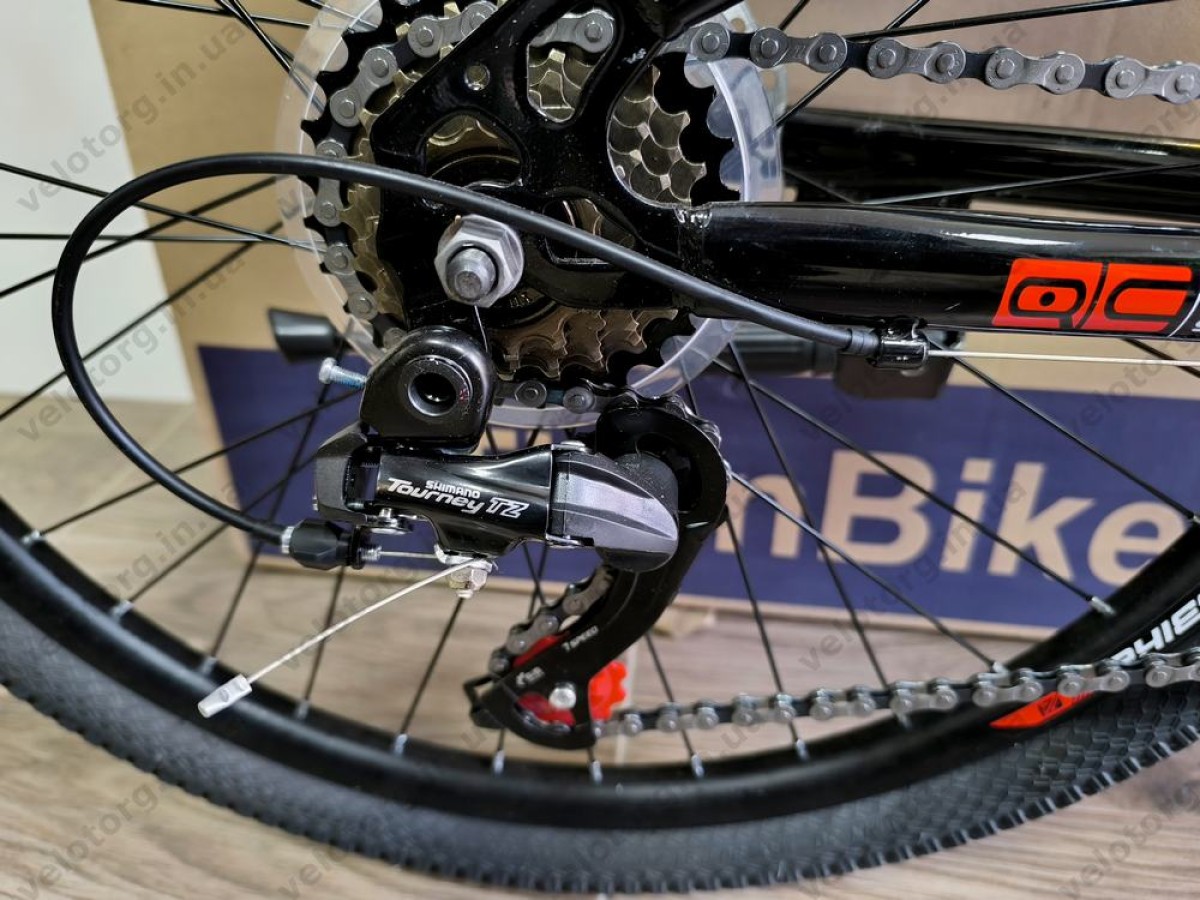 Велосипед Crossbike 24″ Energy рама 12″ black-red