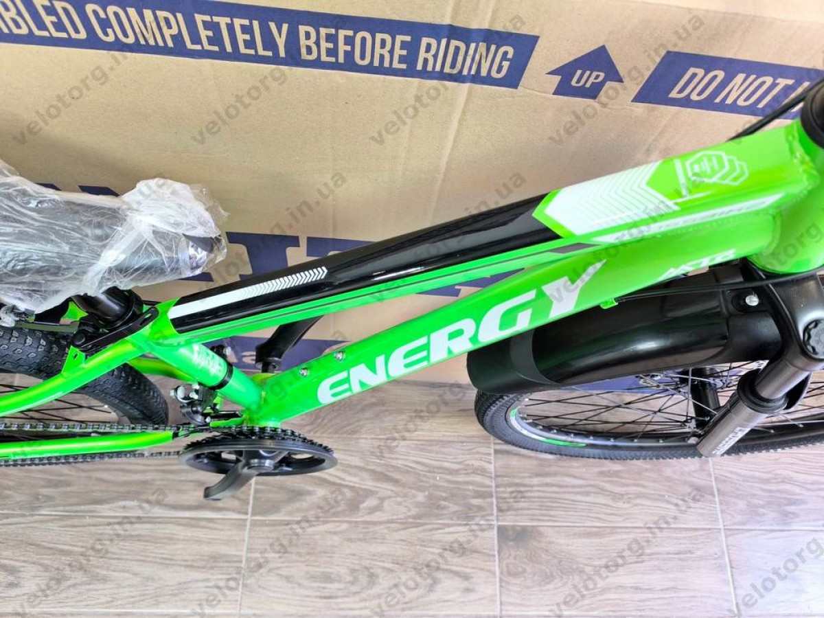 Велосипед Crossbike 24″ Energy рама 12″ green