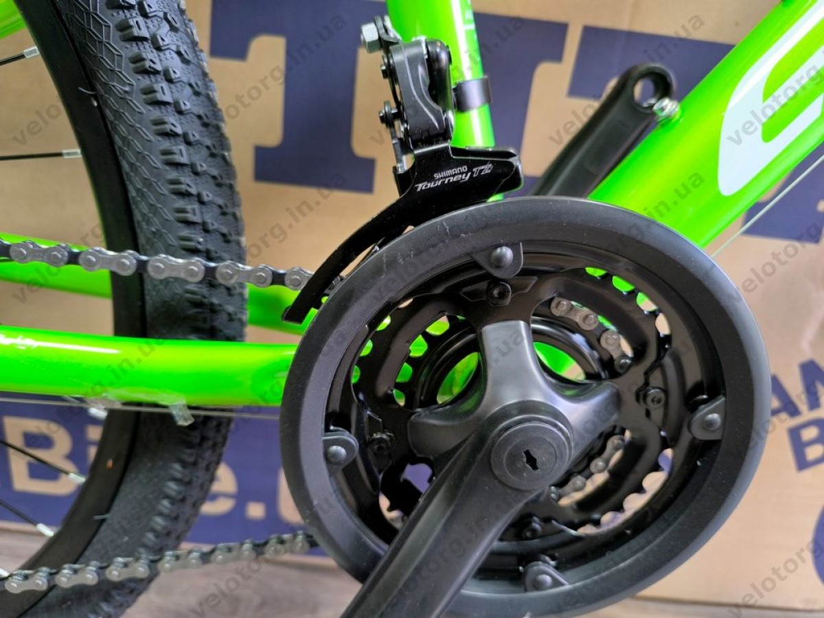 Велосипед Crossbike 24″ Energy рама 12″ green