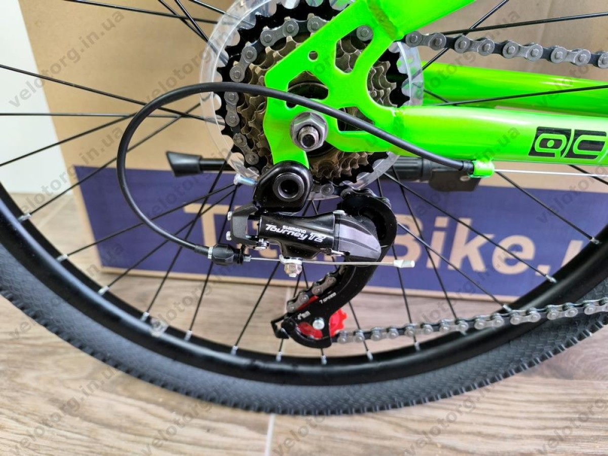 Велосипед Crossbike 24″ Energy рама 12″ green