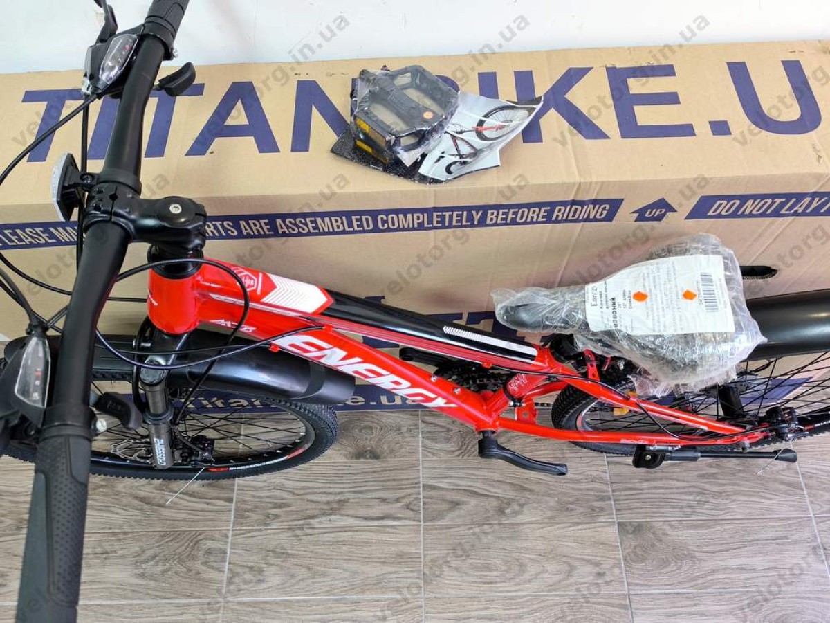 Велосипед Crossbike 24″ Energy рама 12″ red