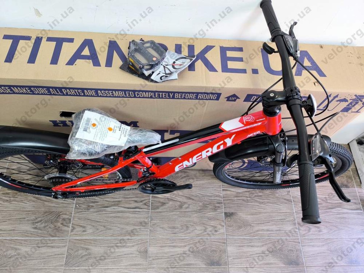Велосипед Crossbike 24″ Energy рама 12″ red