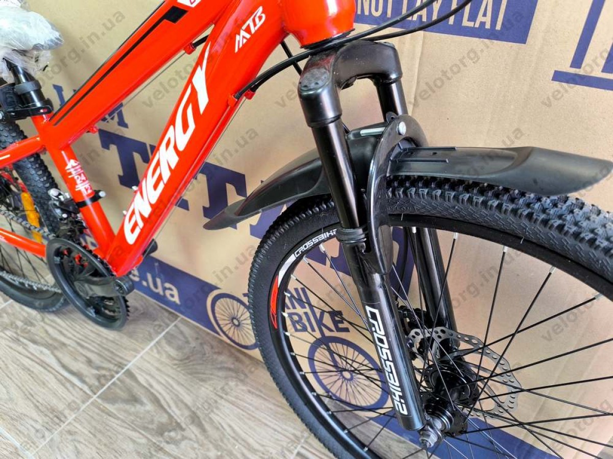 Велосипед Crossbike 24″ Energy рама 12″ red