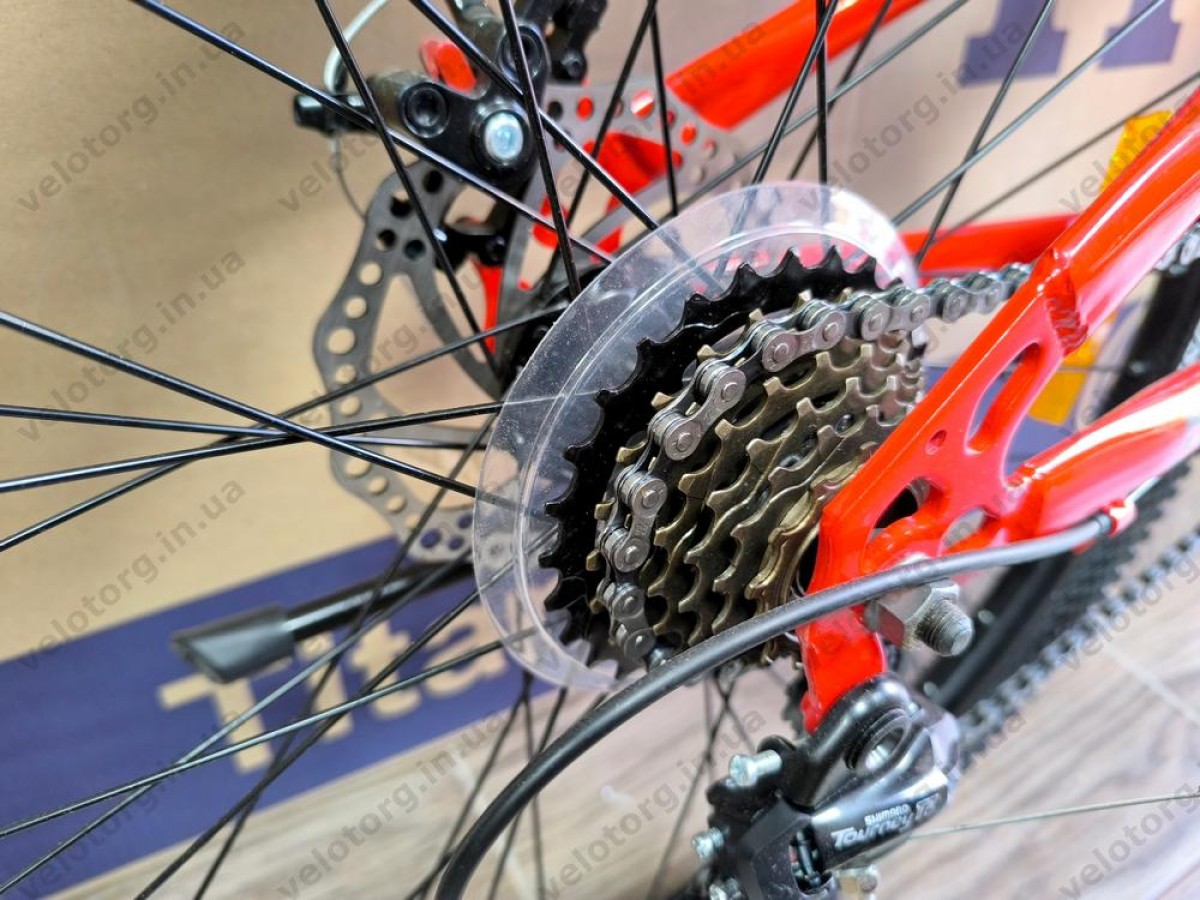 Велосипед Crossbike 24″ Energy рама 12″ red