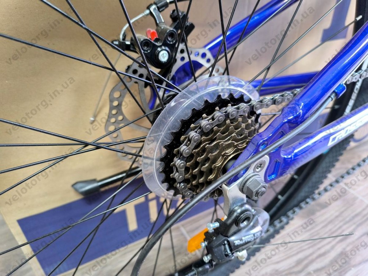 Велосипед Crossbike 24" Lion 2025 Рама 11" blue