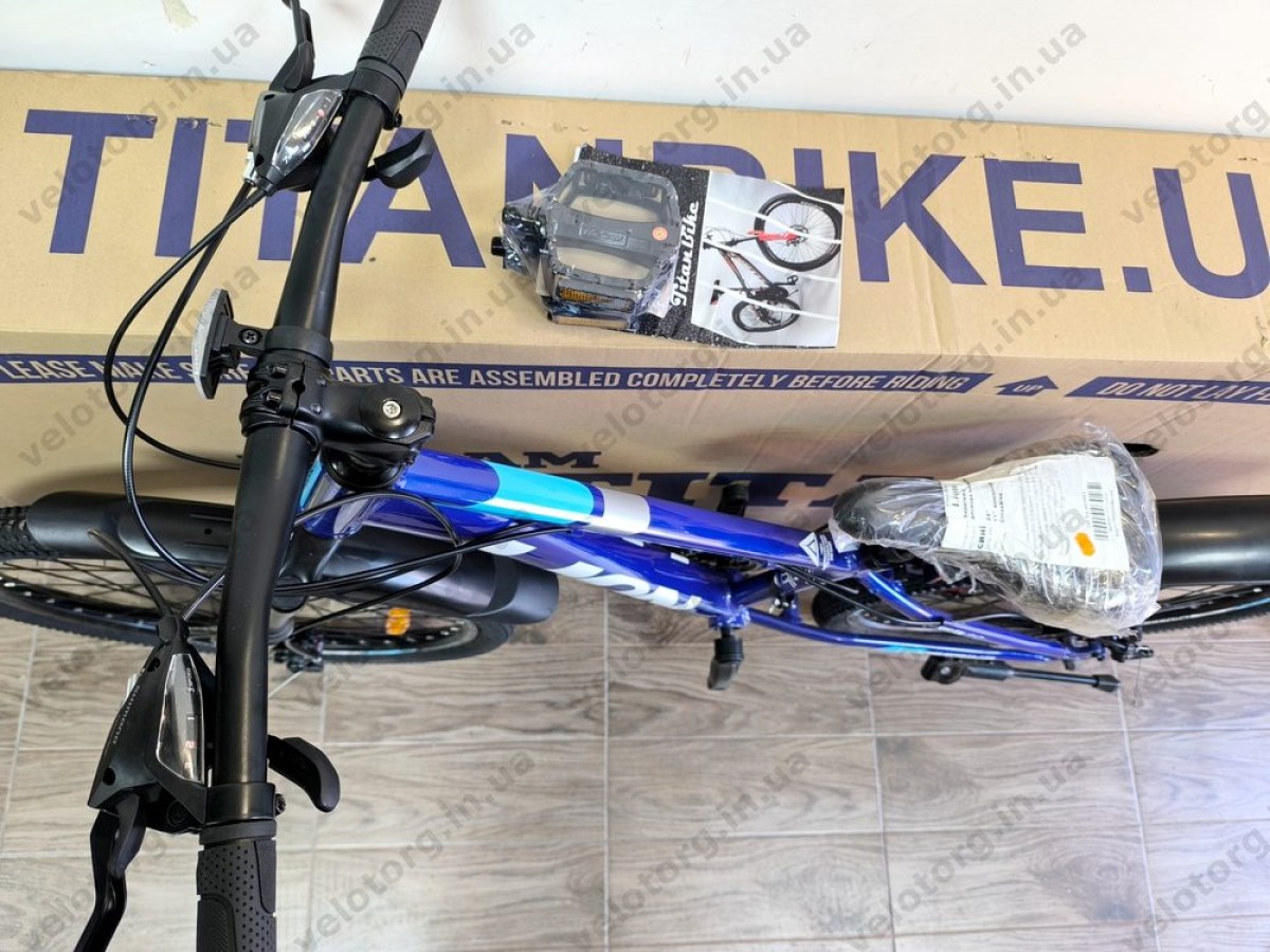 Велосипед Crossbike 24" Lion 2025 Рама 11" blue