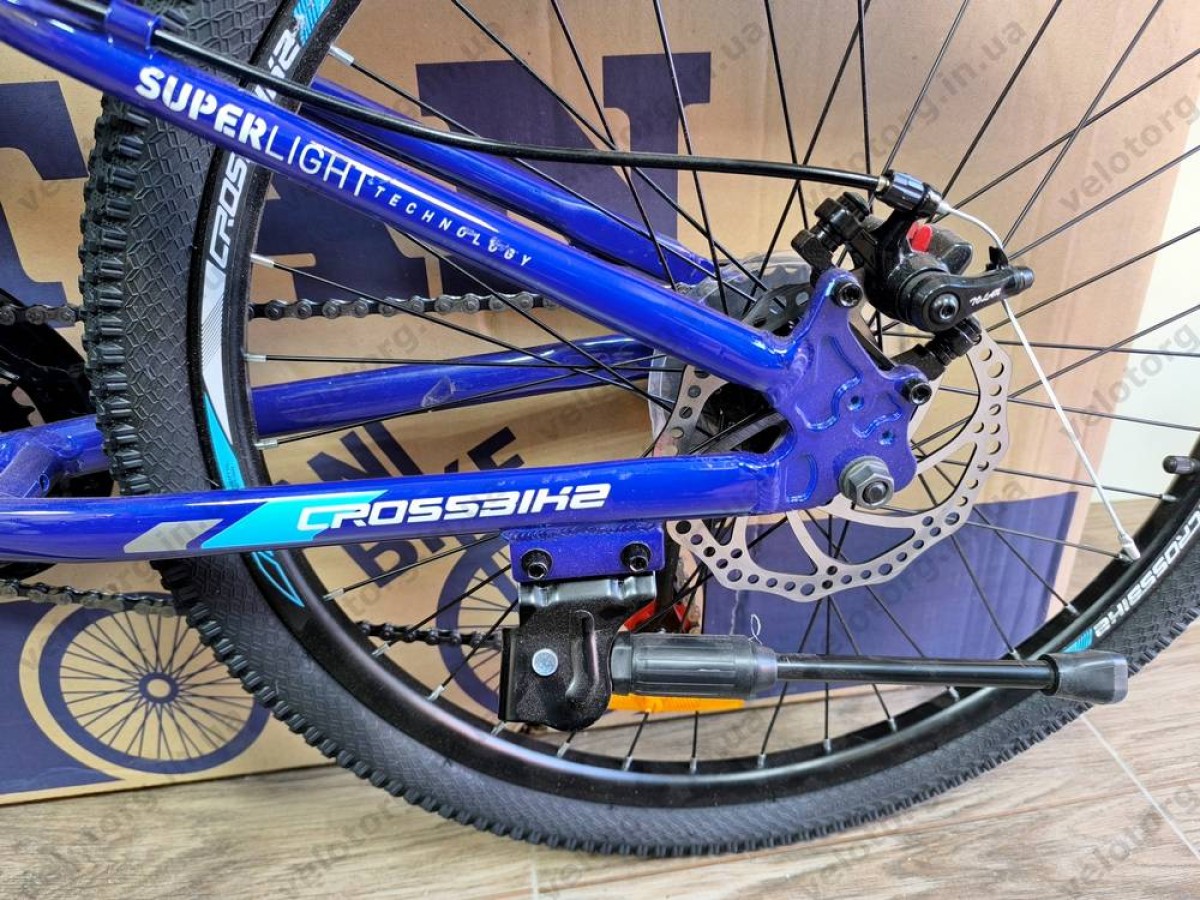 Велосипед Crossbike 24" Lion 2025 Рама 11" blue