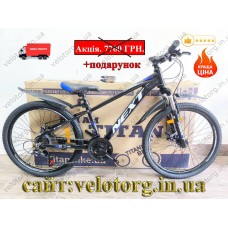 Велосипед Crossbike 24" Next 2025 Рама 12" black-blue