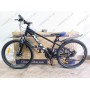 Велосипед Crossbike 24" Next 2025 Рама 12" black-blue — надійний гірський байк для підлітків